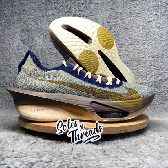 Nike Air Zoom Alphafly NEXT% 3 PRM Size 12 Men Desert Moss HV4318-320 - Picture 1 of 7